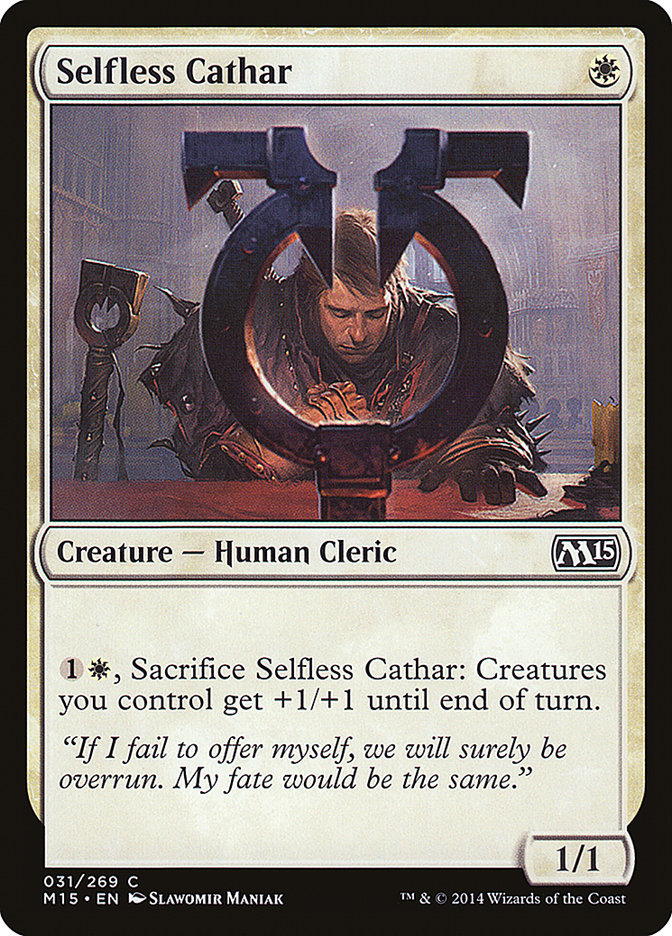 Selfless Cathar [Magic 2015] | The CG Realm