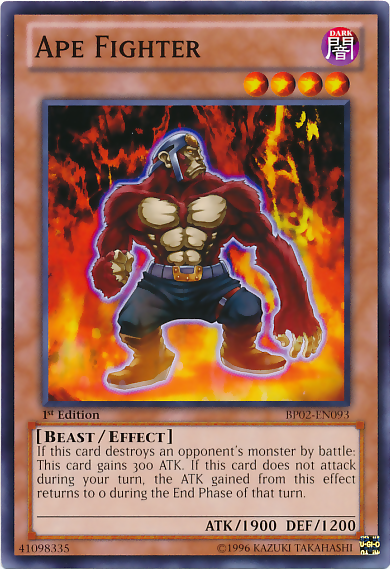 Ape Fighter [BP02-EN093] Mosaic Rare | The CG Realm