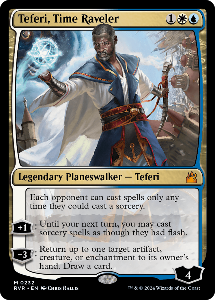 Teferi, Time Raveler [Ravnica Remastered] | The CG Realm