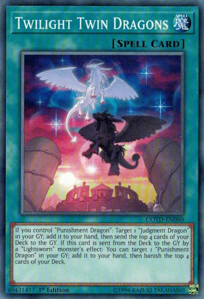 Twilight Twin Dragons [COTD-EN060] Common | The CG Realm