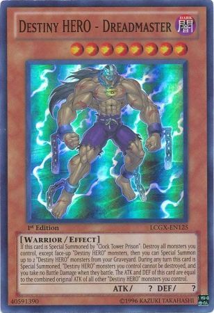 Destiny HERO - Dreadmaster [LCGX-EN125] Super Rare | The CG Realm