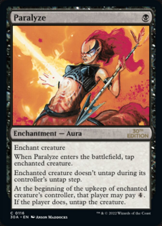 Paralyze [30th Anniversary Edition] | The CG Realm