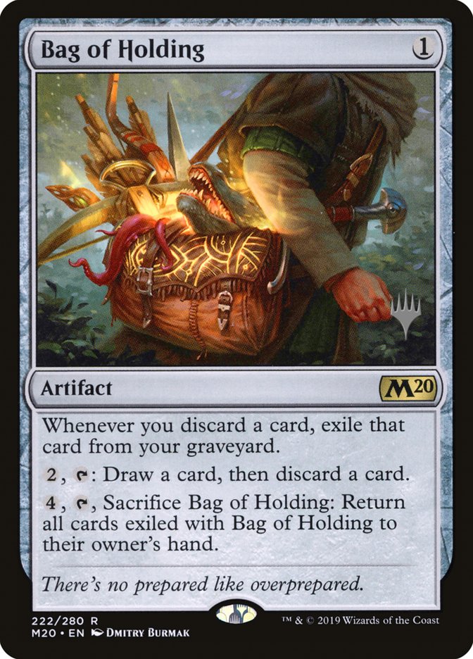 Bag of Holding (Promo Pack) [Core Set 2020 Promos] | The CG Realm