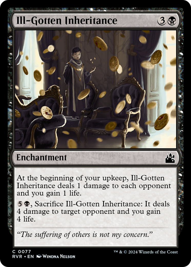 Ill-Gotten Inheritance [Ravnica Remastered] | The CG Realm