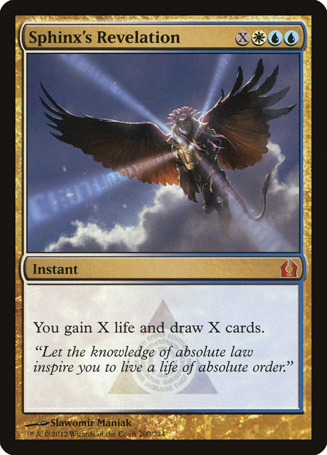 Sphinx's Revelation [Return to Ravnica] | The CG Realm