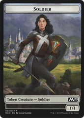 Soldier // Zombie Double-Sided Token [Game Night 2019 Tokens] | The CG Realm