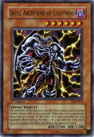 Skull Archfiend of Lightning [DCR-073] Ultra Rare | The CG Realm