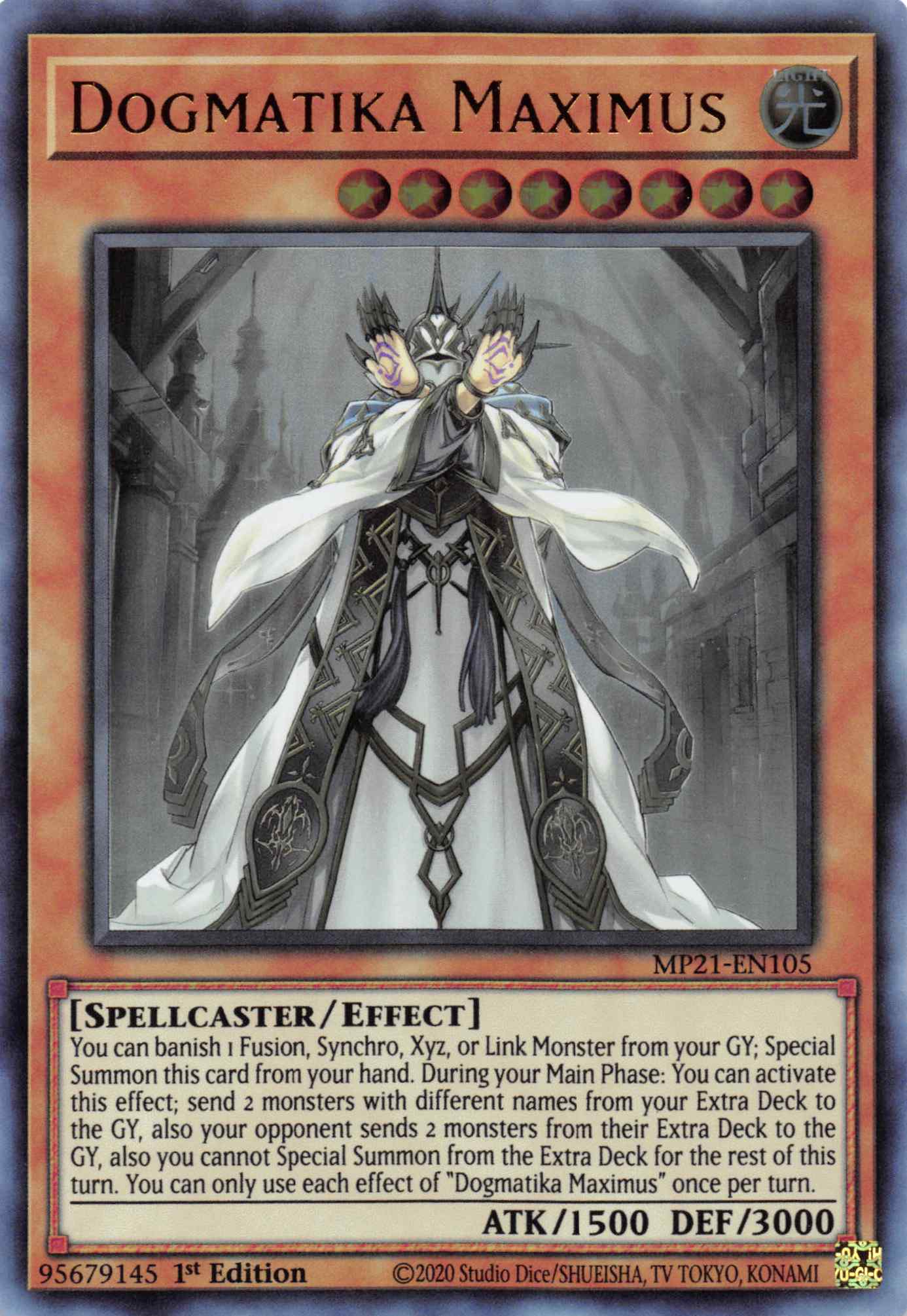 Dogmatika Maximus [MP21-EN105] Ultra Rare | The CG Realm