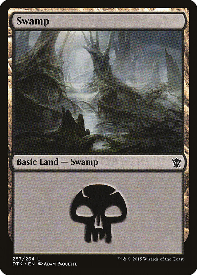 Swamp (257) [Dragons of Tarkir] | The CG Realm