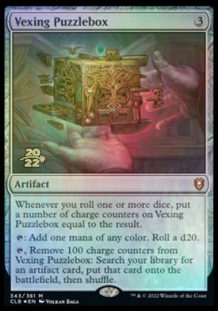 Vexing Puzzlebox [Commander Legends: Battle for Baldur's Gate Prerelease Promos] | The CG Realm