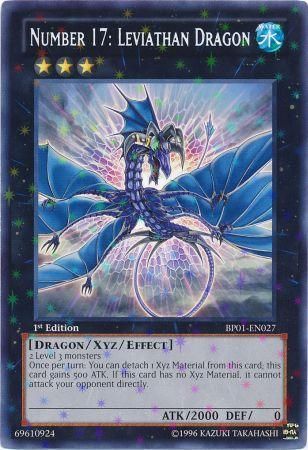 Number 17: Leviathan Dragon [BP01-EN027] Starfoil Rare | The CG Realm