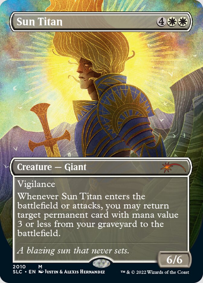 Sun Titan (Borderless) [Secret Lair 30th Anniversary Countdown Kit] | The CG Realm