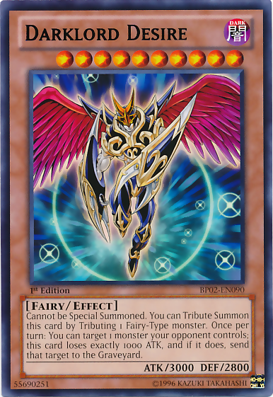 Darklord Desire [BP02-EN090] Rare | The CG Realm