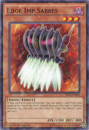 Edge Imp Sabres [SP15-EN022] Shatterfoil Rare | The CG Realm