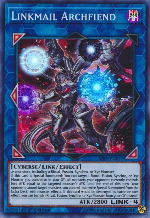 Linkmail Archfiend [RIRA-EN047] Super Rare | The CG Realm