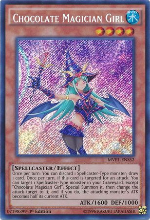 Chocolate Magician Girl [MVP1-ENS52] Secret Rare | The CG Realm