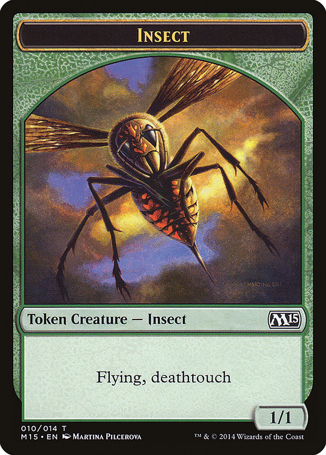 Insect Token [Magic 2015 Tokens] | The CG Realm