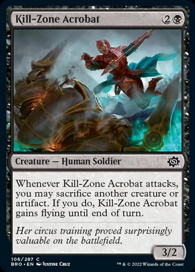 Kill-Zone Acrobat [The Brothers' War] | The CG Realm