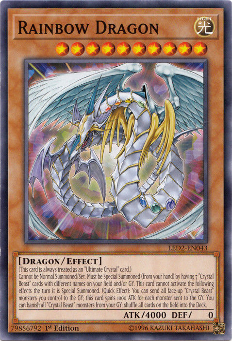 Rainbow Dragon [LED2-EN043] Common | The CG Realm