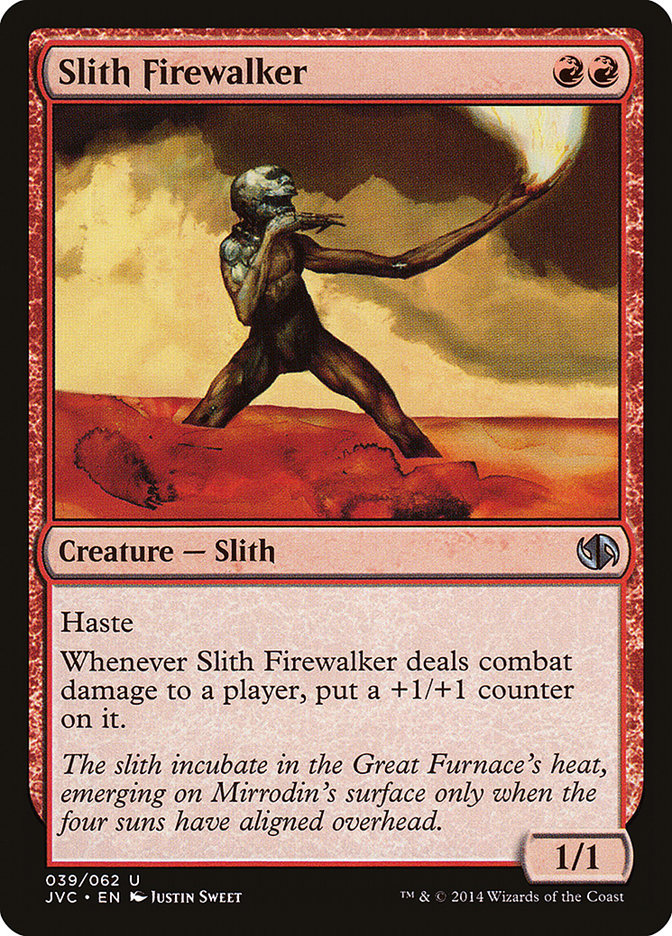 Slith Firewalker [Duel Decks Anthology] | The CG Realm