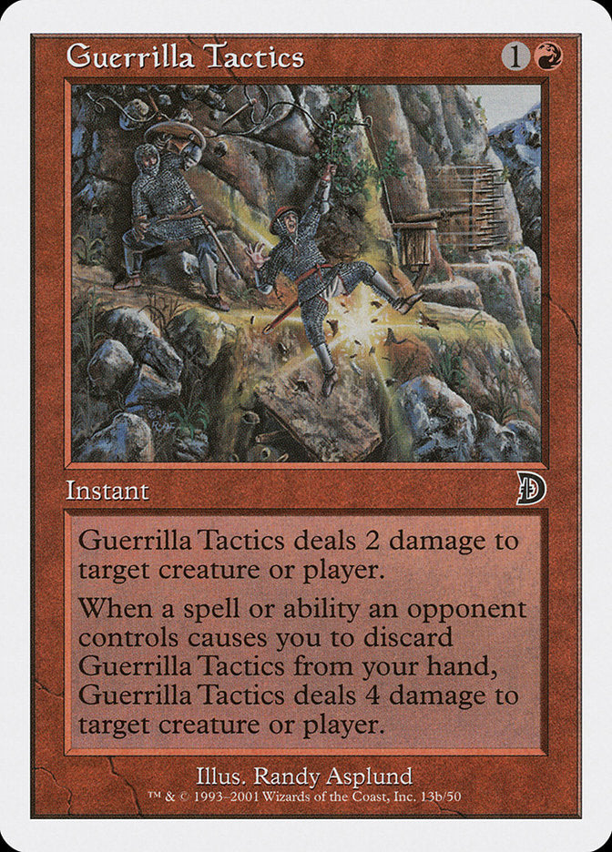 Guerrilla Tactics (Falling) [Deckmasters] | The CG Realm