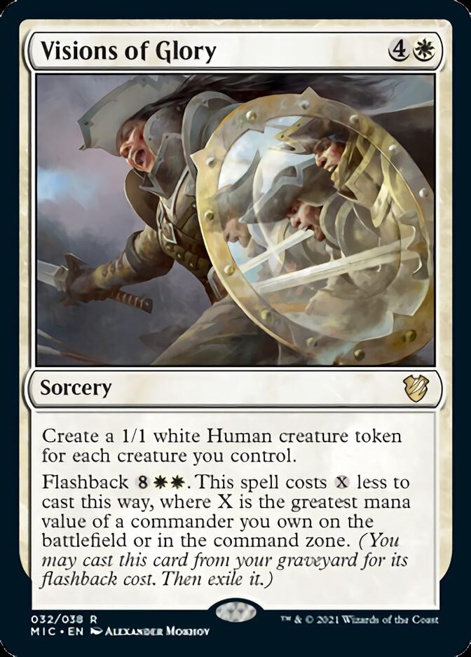 Visions of Glory [Innistrad: Midnight Hunt Commander] | The CG Realm