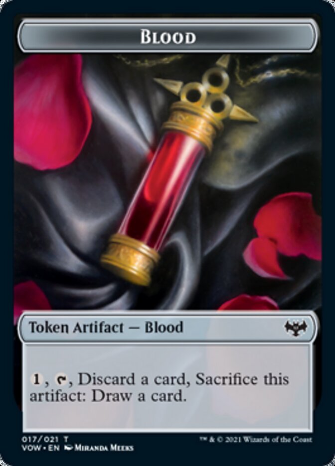 Blood // Blood Double-Sided Token [Challenger Decks 2022 Tokens] | The CG Realm