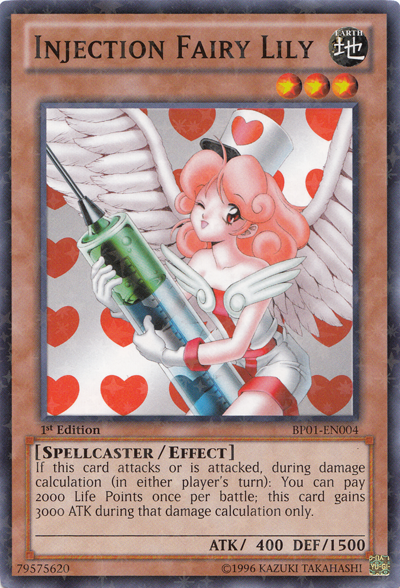 Injection Fairy Lily [BP01-EN004] Starfoil Rare | The CG Realm