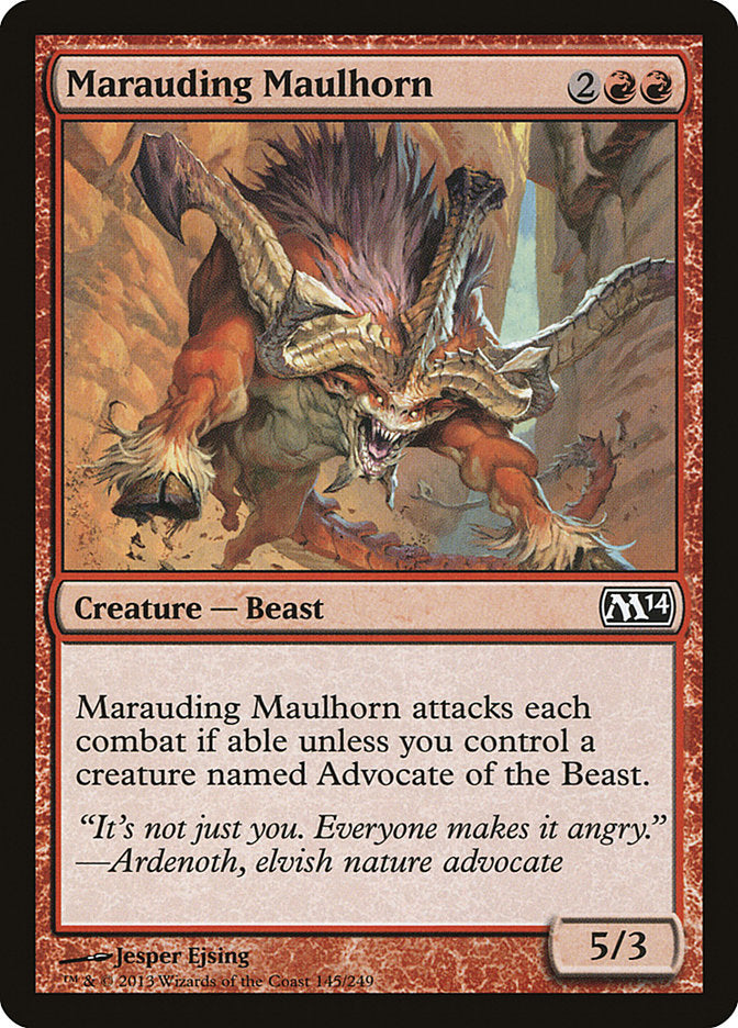 Marauding Maulhorn [Magic 2014] | The CG Realm