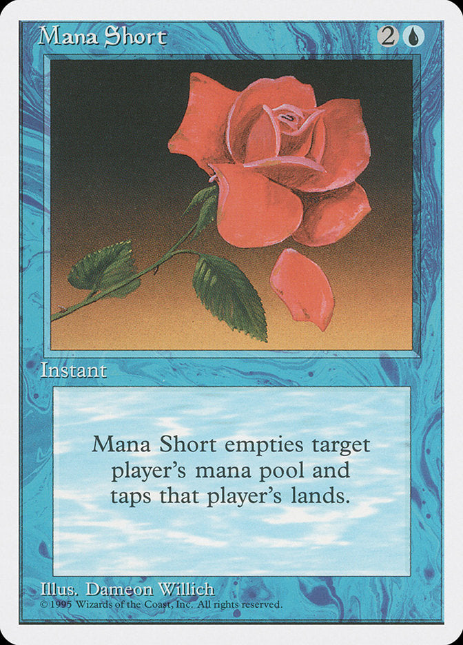 Mana Short [Fourth Edition] | The CG Realm