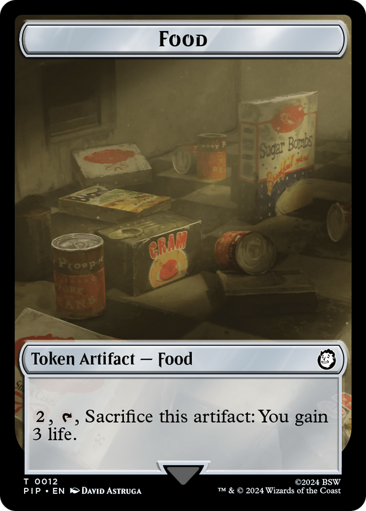 Food (0012) // Copy Double-Sided Token [Fallout Tokens] | The CG Realm