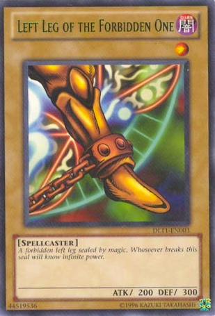 Left Leg of the Forbidden One (Green) [DL11-EN003] Rare | The CG Realm