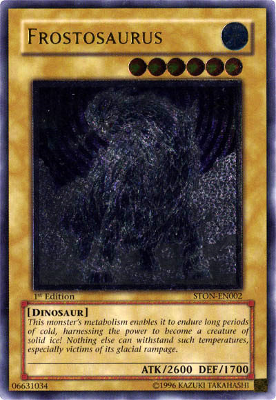 Frostosaurus [STON-EN002] Ultimate Rare | The CG Realm