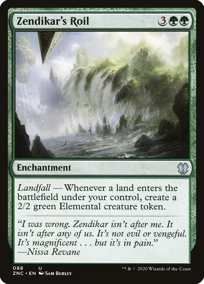 Zendikar's Roil [Zendikar Rising Commander] | The CG Realm