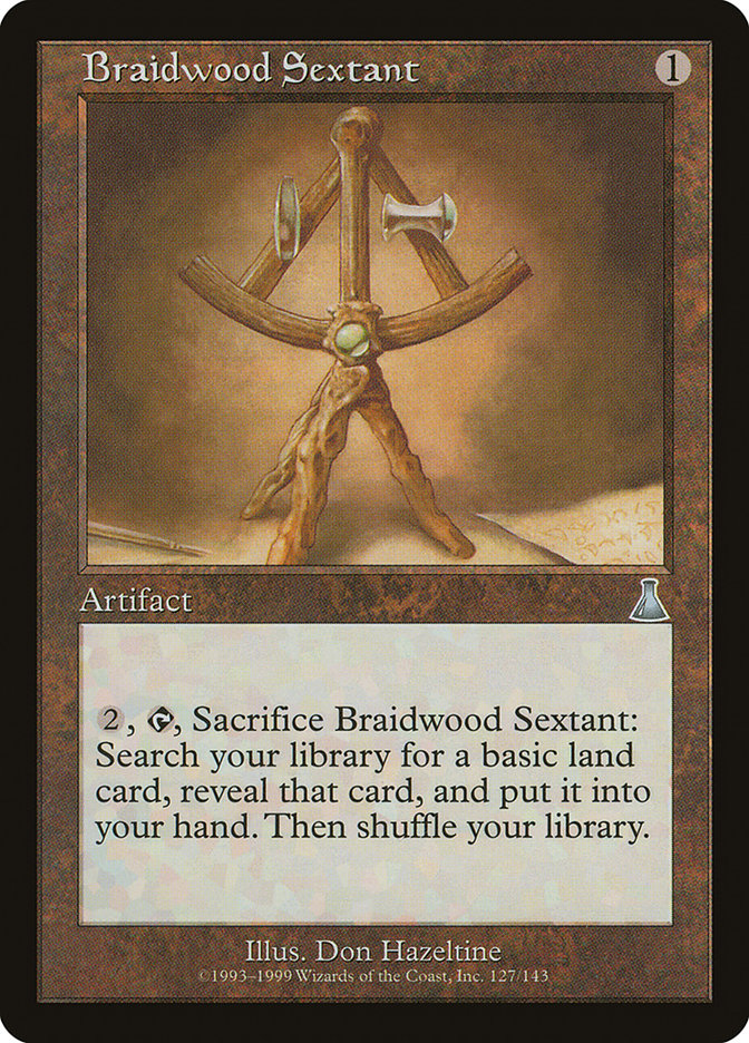 Braidwood Sextant [Urza's Destiny] | The CG Realm