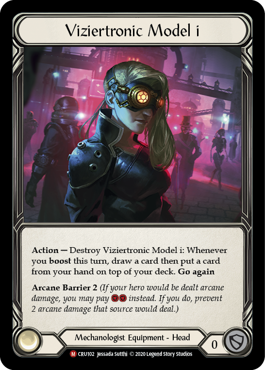 Viziertronic Model i [CRU102] (Crucible of War)  1st Edition Normal | The CG Realm