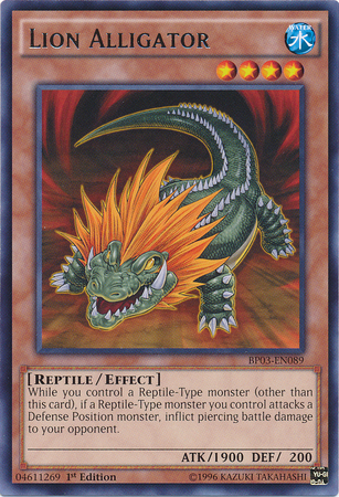 Lion Alligator [BP03-EN089] Rare | The CG Realm