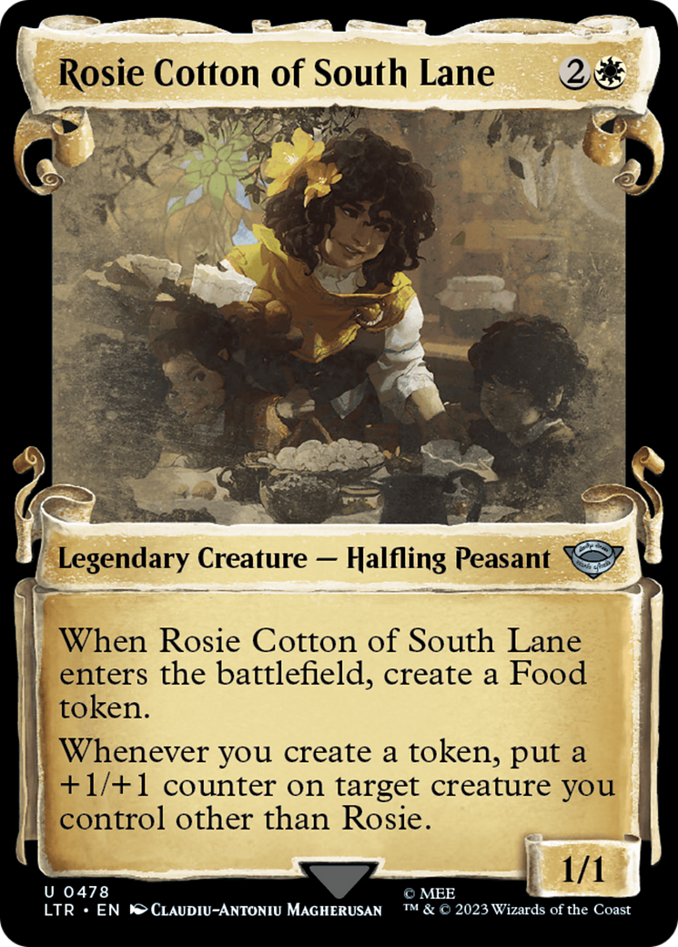 Rosie Cotton of South Lane [The Lord of the Rings: Tales of Middle-Earth Showcase Scrolls] | The CG Realm