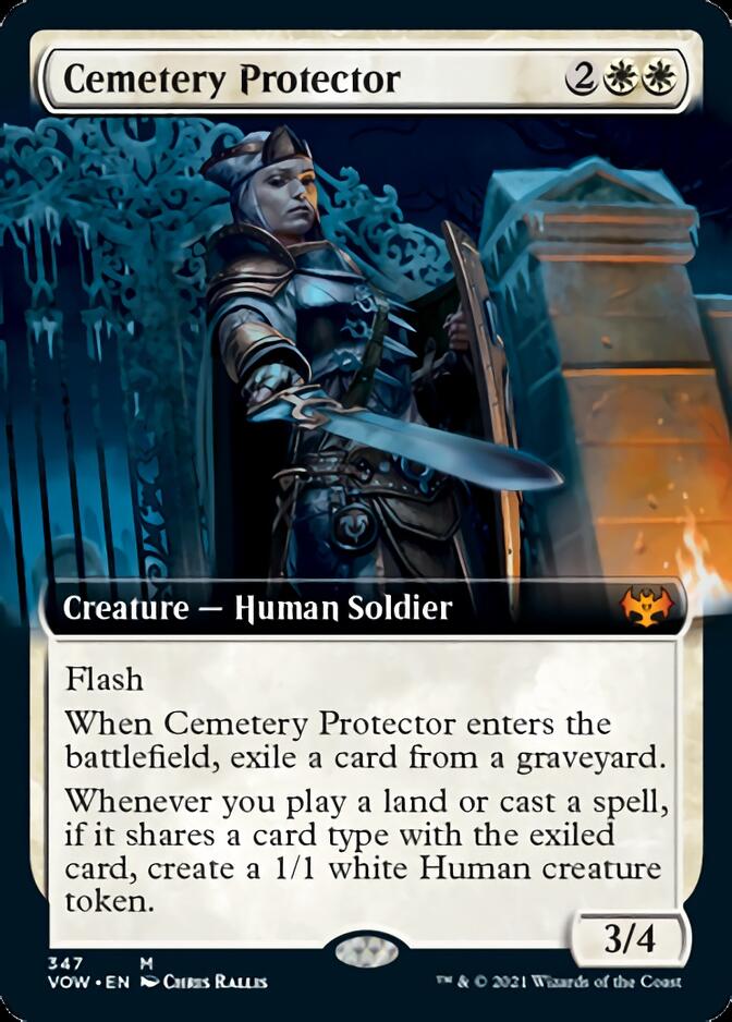 Cemetery Protector (Extended Art) [Innistrad: Crimson Vow] | The CG Realm