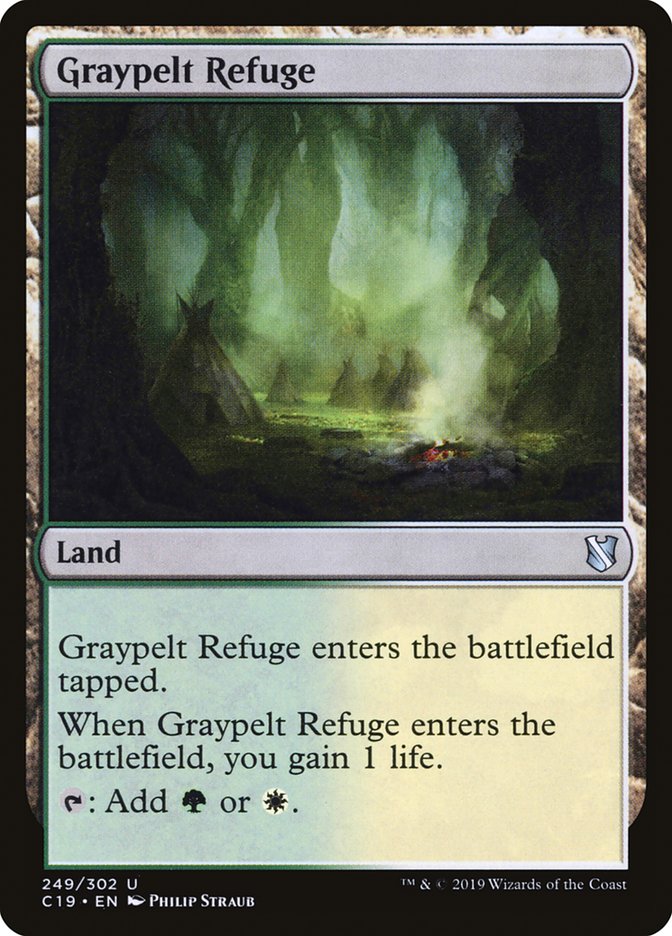 Graypelt Refuge [Commander 2019] | The CG Realm