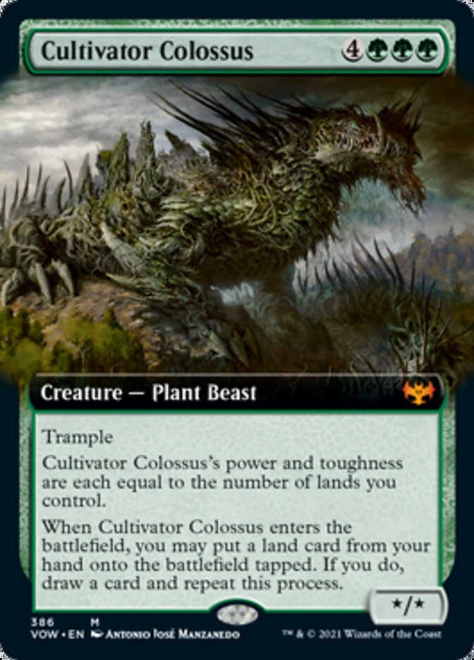 Cultivator Colossus (Extended Art) [Innistrad: Crimson Vow] | The CG Realm