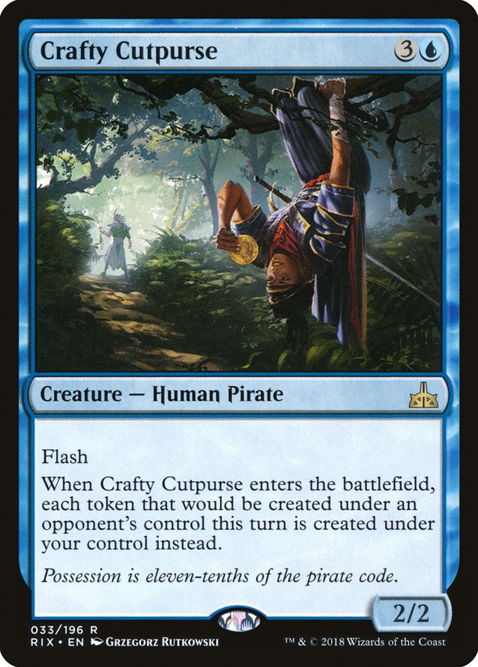 Crafty Cutpurse [Rivals of Ixalan] | The CG Realm