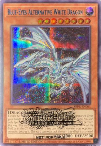 Blue-Eyes Alternative White Dragon [SBPR-EN003] Secret Rare | The CG Realm