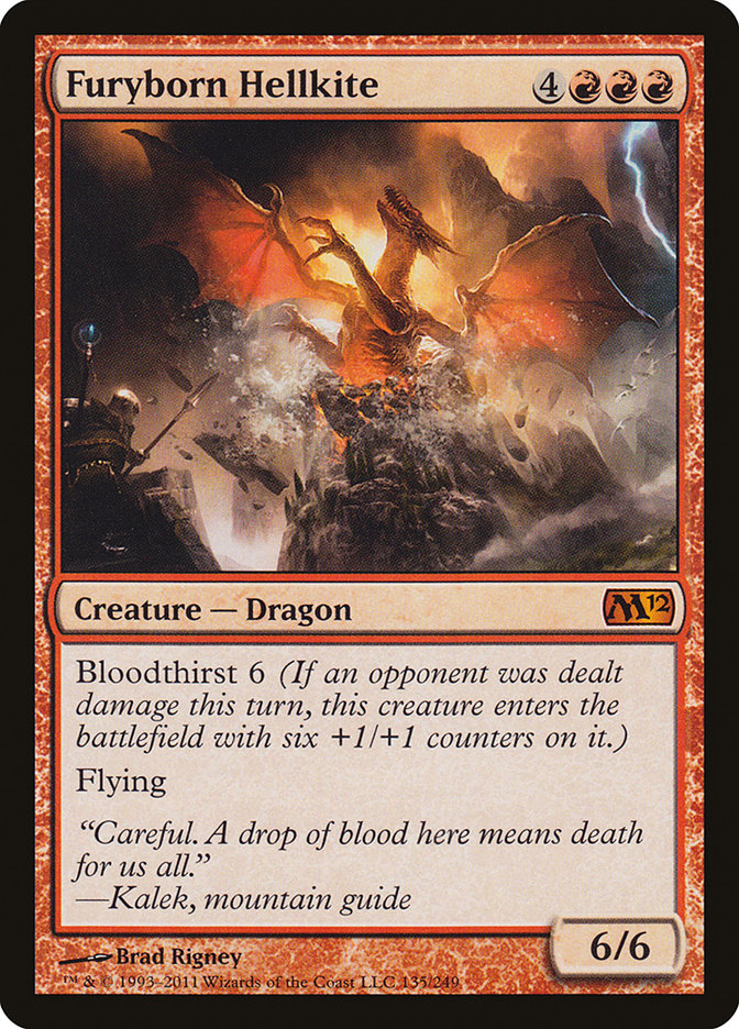 Furyborn Hellkite [Magic 2012] | The CG Realm