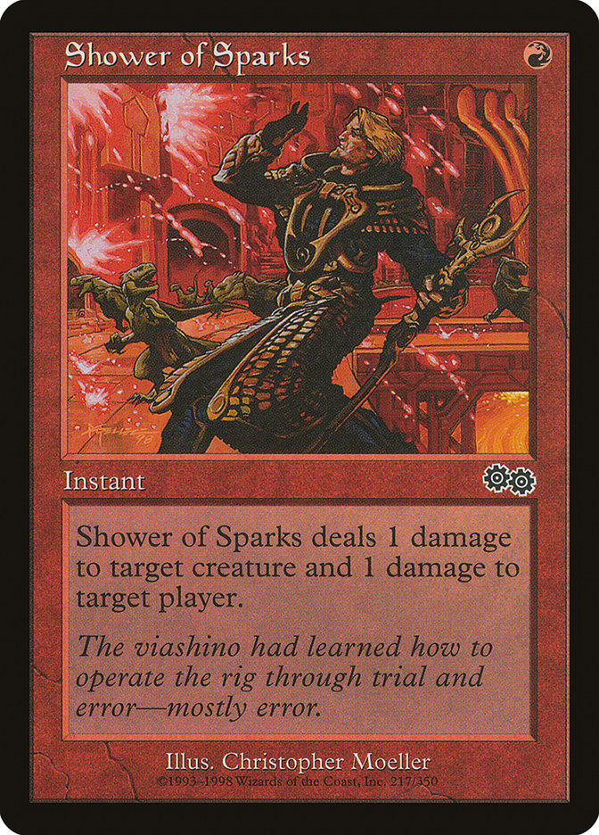 Shower of Sparks [Urza's Saga] | The CG Realm