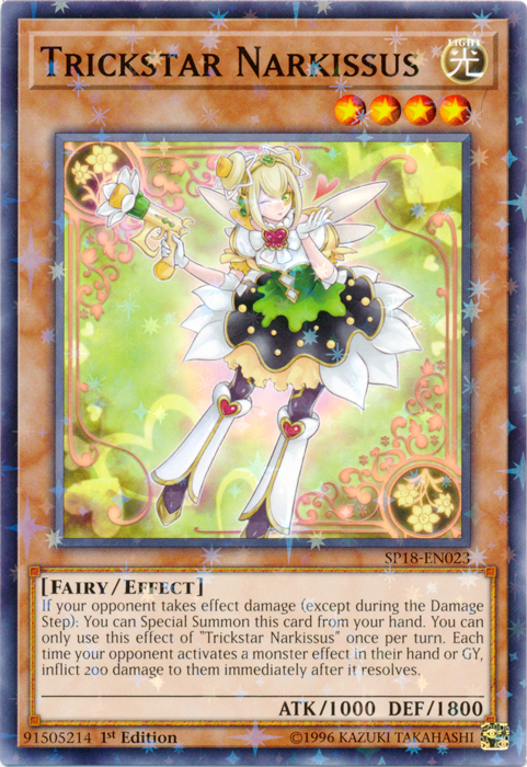 Trickstar Narkissus [SP18-EN023] Starfoil Rare | The CG Realm