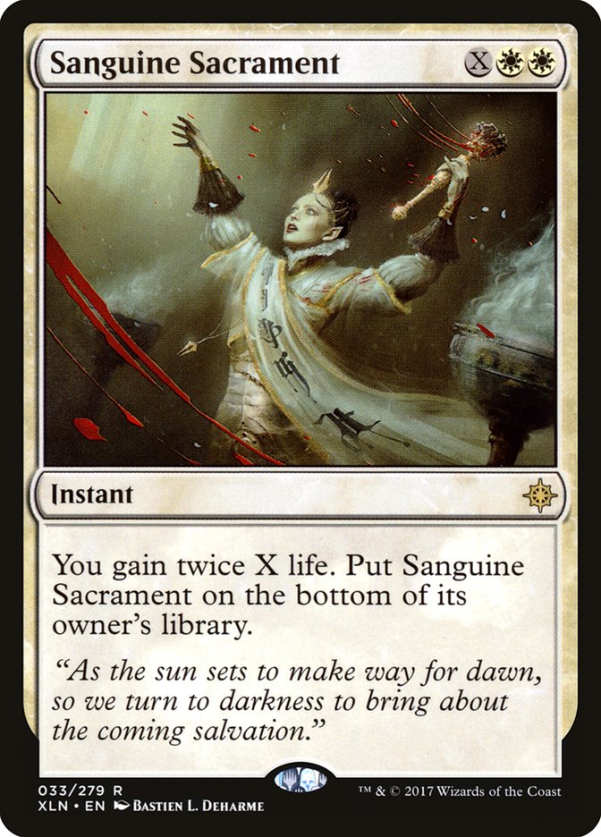 Sanguine Sacrament [Ixalan] | The CG Realm