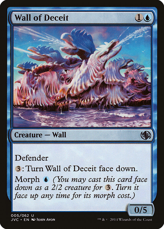 Wall of Deceit [Duel Decks Anthology] | The CG Realm