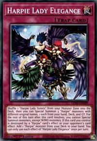 Harpie Lady Elegance [LDS2-EN089] Common | The CG Realm