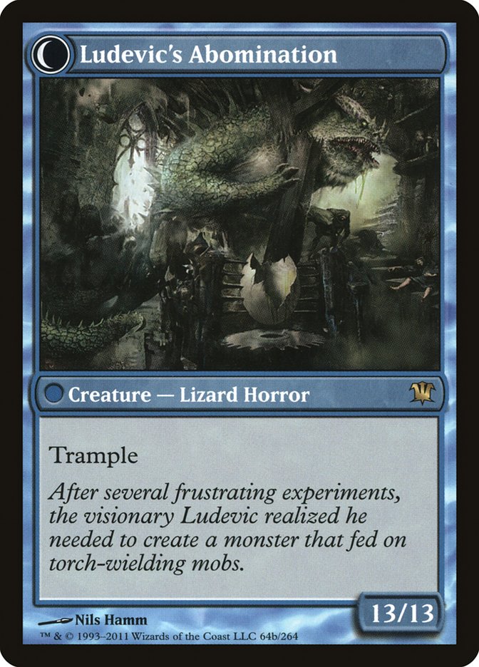 Ludevic's Test Subject // Ludevic's Abomination [Innistrad] | The CG Realm